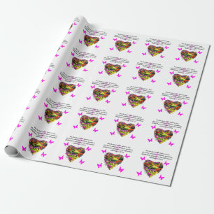 PAPEL DE PRESENTE BONITO FRUTAS FLORAIS GALÁCIAS DO ESPÍRITO