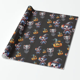 Papel De Presente Bonito Halloween