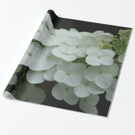 Papel De Presente Bonito Hydrangea Floral Foto