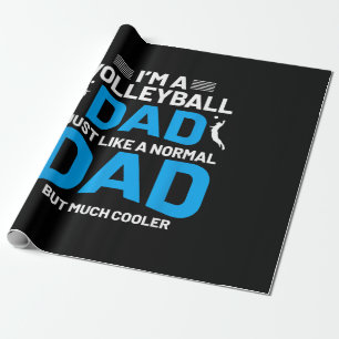 Papel De Presente Bonito Presente De Voleibol Engraçado Para Pais E
