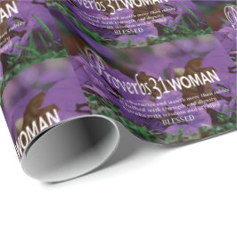 Papel De Presente Bonito PROVERBS Floral 31