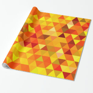 Papel De Presente Bonito Triângulo padrão I + suas ideias