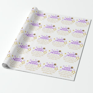 Papel De Presente Bons Amigos