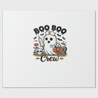 Papel De Presente Boo Boo Crew Nurse Ghost Classic T-Shirt