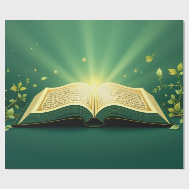 Papel De Presente Book Wrapping Paper (Aberto)