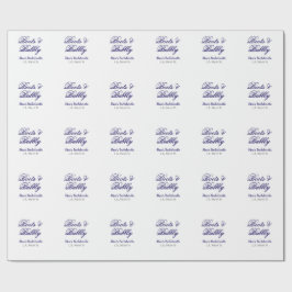 Papel De Presente Boots & Bubble bachelorette party name purpleplace