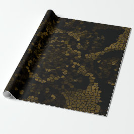 Papel De Presente Borboleta de Vidro Colorido Oliva