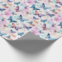 Borboletas de Aquarela: Beleza Flutuante