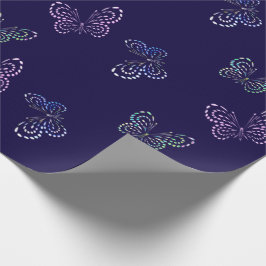 Papel De Presente Borboletas de Pointille