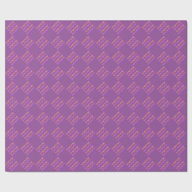 Papel De Presente Borboletas voam (Barra)