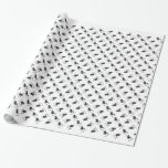 Papel De Presente Boston Terrier Carvão 2<br><div class="desc">Que maneira engraçada de mostrar seu cachorro de Boston Terrier AKC Breed do que com esse design de carvão de arte para cães. Faz um presente de excelente para amantes de cães em uma t-shirt,  caneca,  bolsa,  mousepad,  chaveiro,  imã.</div>