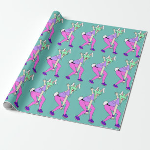 Papel De Presente botão bunnygirl
