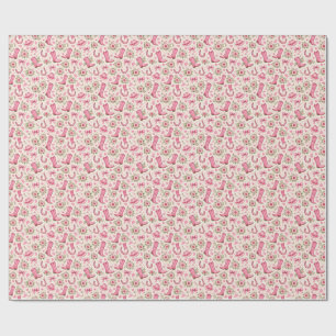 Papel De Presente Botas Laços e Dedinhos