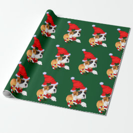 Papel De Presente Boxer Dog Christmas
