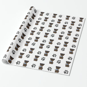 Papel De Presente Boy Yorkshire Terrier