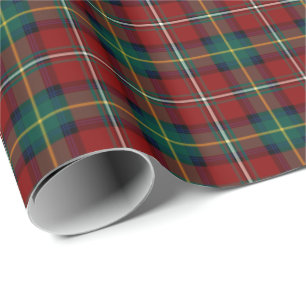 Papel De Presente Boyd Clan Tartan