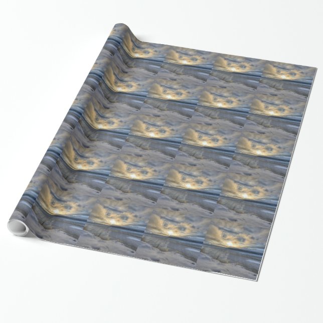 Papel De Presente Braço de Turim Solstício Inverno (Desenrolado)