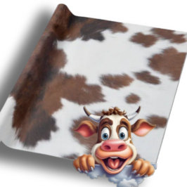 Papel De Presente branco castanho