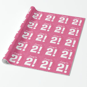 Papel De Presente Branco cor-de-rosa conhecido feito sob encomenda