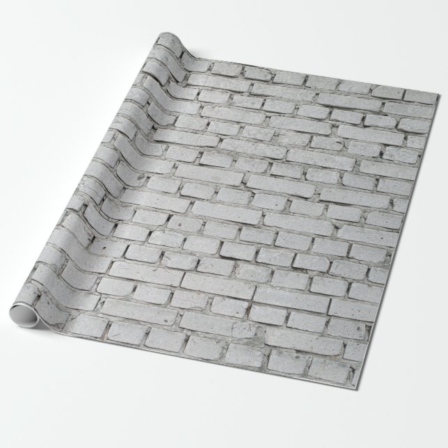 PAPEL DE PRESENTE BRICK WALL (Desenrolado)