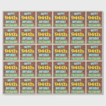 Brick Wall Grafite inspirado no 94º aniversário +