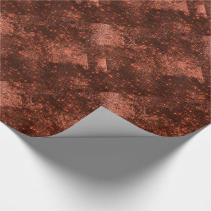 Papel De Presente Brida Dourada de Mel Bronze de Spark Burgundy