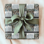 Papel De Presente Brides Besties Foto Moderna Bridesmaid<br><div class="desc">Brides Besties Modern Photo Wedding Bridesmaid Wrapping Paper apresenta sua foto favorita com o texto "Besties de Noiva" na tipografia moderna. Perfeito para embrulhar presentes para suas damas de honra. Simplesmente adicione sua própria foto e a cor do texto "sutilezas da noiva" também pode ser alterada para corresponder ao seu...</div>