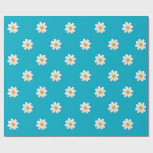 Papel De Presente Bright Daisy Wrapping Paper