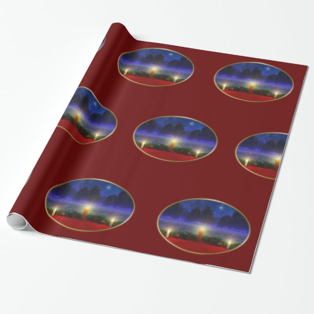 Papel De Presente Brighter Visions Christmas Wrappaper (Desenrolado)