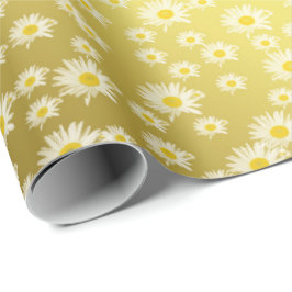Papel De Presente Brilhante, coroa, papel, amarelo, bonito, floral,