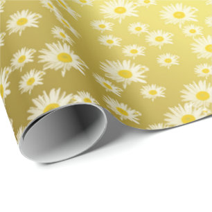 Papel De Presente Brilhante, coroa, papel, amarelo, bonito, floral,