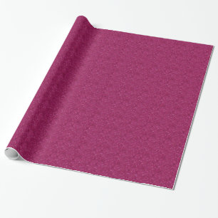 Papel De Presente Brilhante Rosa Quente Glitter Chic