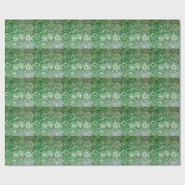 Papel De Presente brilho da floresta tropical (Aberto)