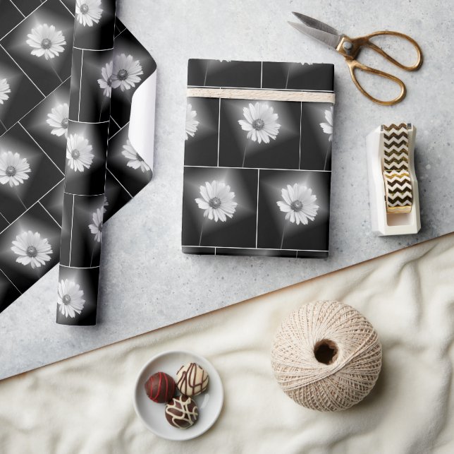 Papel De Presente Brilho da fumaça do Cosmos (Artesanato)