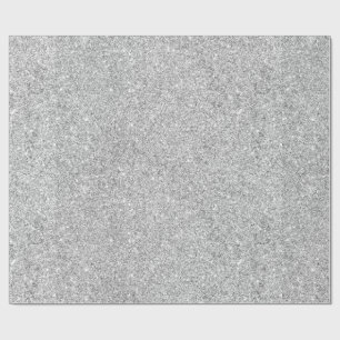 Papel De Presente Brilho de prata elegante