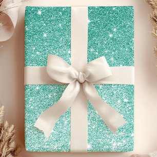 Papel De Presente Brilho Ombré Verde
