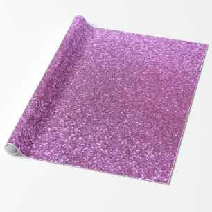 Papel De Presente Brilho roxo Pastel