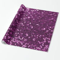 Brilho Sparkly roxo do falso