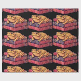 Papel De Presente Brinquedo Encantado em Livros Antigos - Arte Única