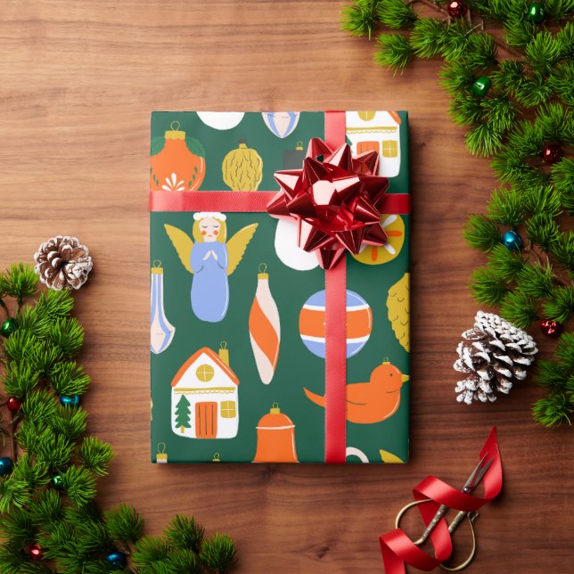 Papel De Presente Brinquedos de árvore de Natal (Presente de Natal)
