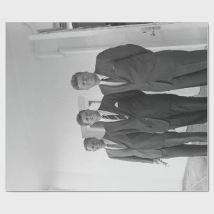 Papel De Presente Bros, President John Kennedy, Robert & Ted