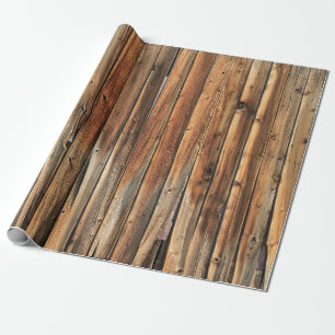 Papel De Presente Brown wooden surface