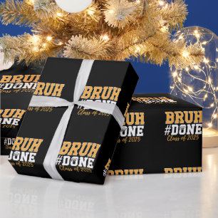 Papel De Presente Bruh - Classe De Formando De Graduação De 2025