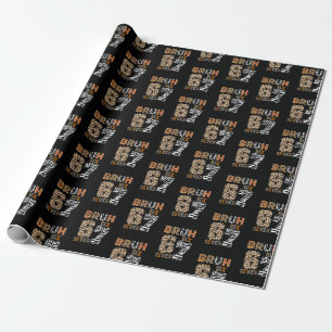Papel De Presente Bruh Six Seven 67 Meme Estampa Animal Selvagem Str