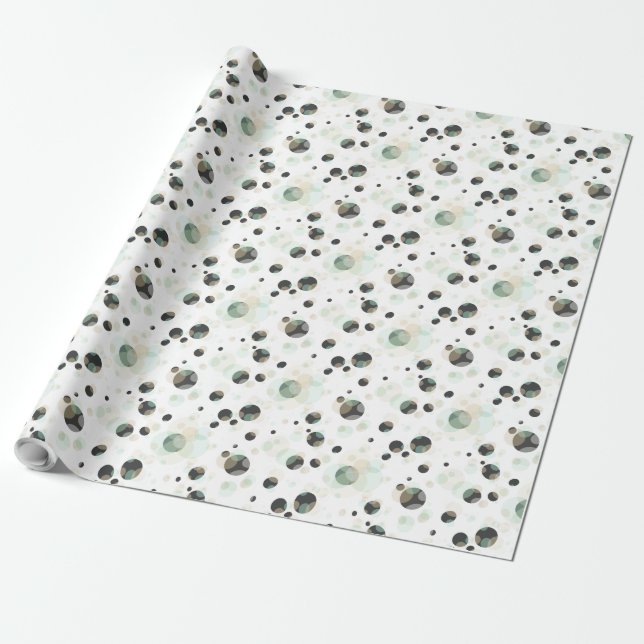Papel De Presente BUBBLES Elegance qualquer cor (Desenrolado)