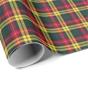 Papel De Presente Buchanan Clan Tartan