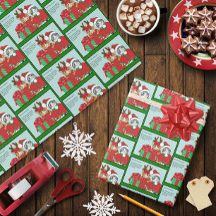 Papel De Presente Buddies de Natal