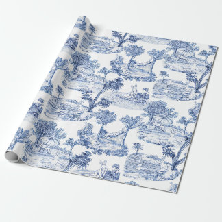 Papel De Presente Bue Easter Bunny Toile