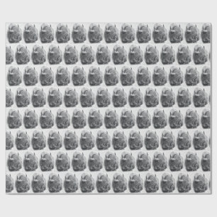 Papel De Presente Búfalo Americano
