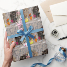 Papel De Presente Buffington e o papel de embrulhamento de Páscoas d